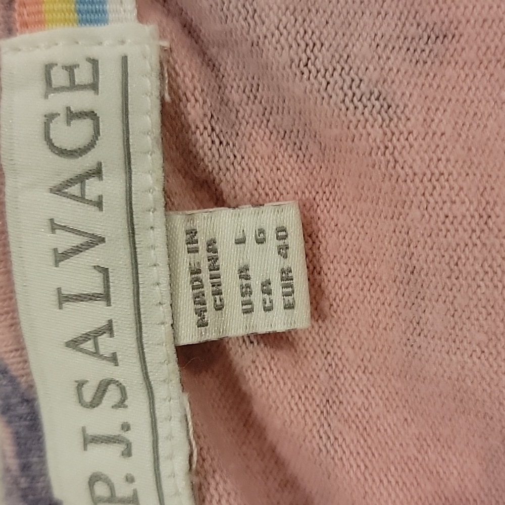 PJSALVAGE pajama set. Size large - Picture 2 of 2